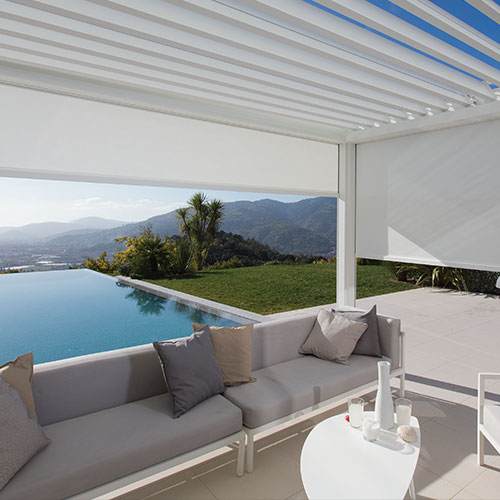 pergola lame retractable