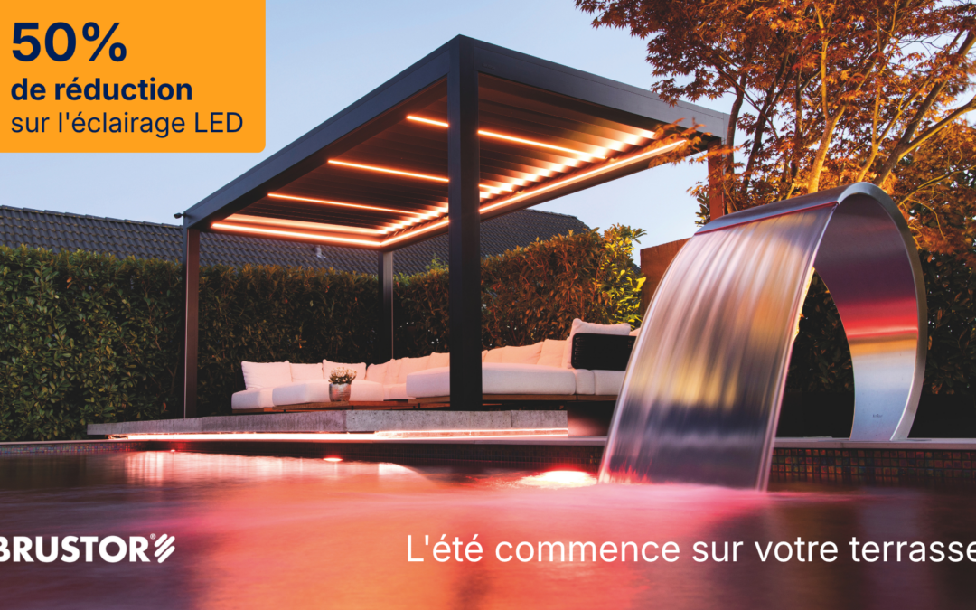 Promotion sur les pergolas bioclimatiques